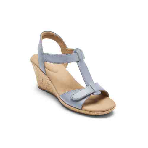 Сандалии на плоской подошве Rockport Women's Blanca T Strap Wedge Sandals арт. 2088452